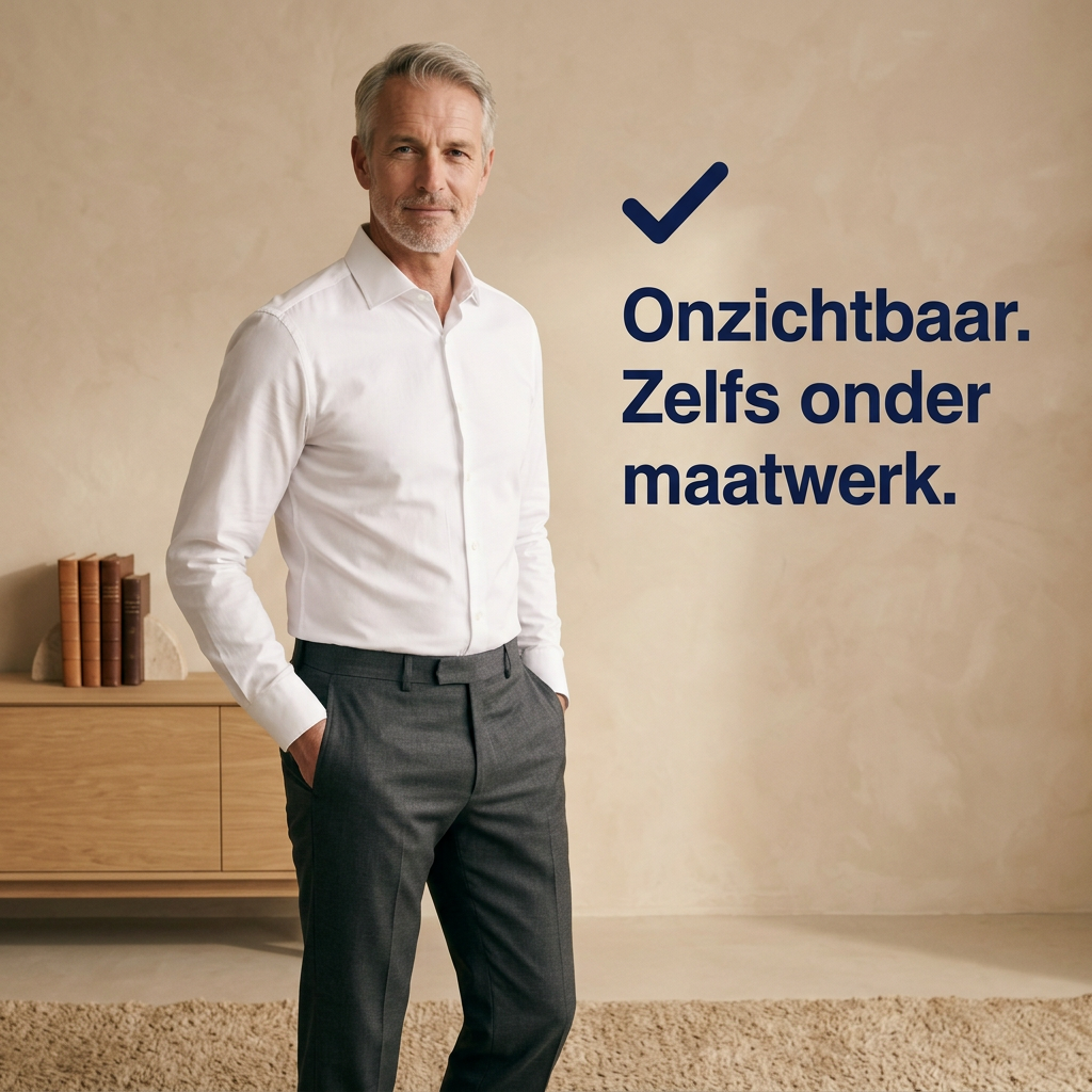 Zeker | Wasbare Incontinentie Boxershort Heren